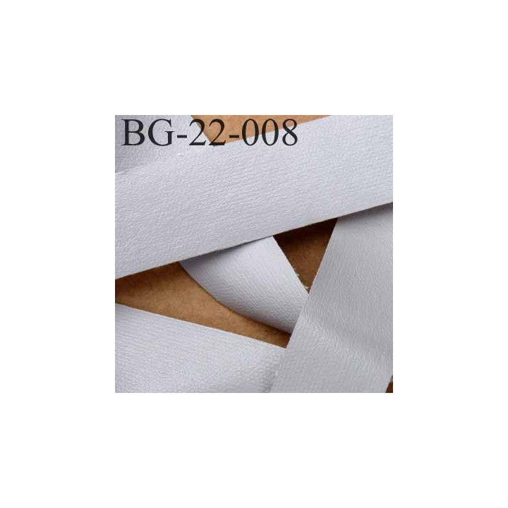 biais galon ruban couleur gris façon cuir ou simili  souple et doux très joli largeur 22 mm prix au mètre