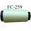 Cone de fil mousse texturé polyester fil n° 160 couleur vert longueur 1000 mètres fabriqué en France