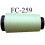 Cone de fil mousse texturé polyester fil n° 160 couleur vert longueur 5000 mètres fabriqué en France