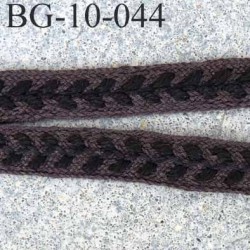 biais galon ruban couleur marron style épis de blé marron superbe souple et doux largeur 10 mm prix au mètre