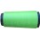 Cone de fil mousse polyamide fil n°160 couleur vert fluo longueur du cone 2000 mètres bobiné en France