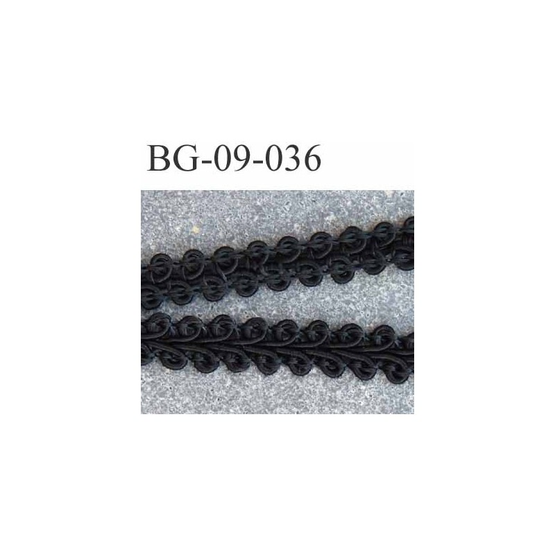 AERZETIX - C77511 - Galon Ruban En Polyester 50 Mètres X 10 Mm - Couleur Noir - Passementerie Passe-partout Galon Coussins Couettes